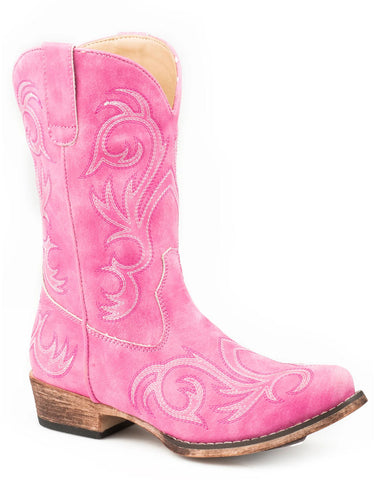 Little Girls' Riley Western Boots