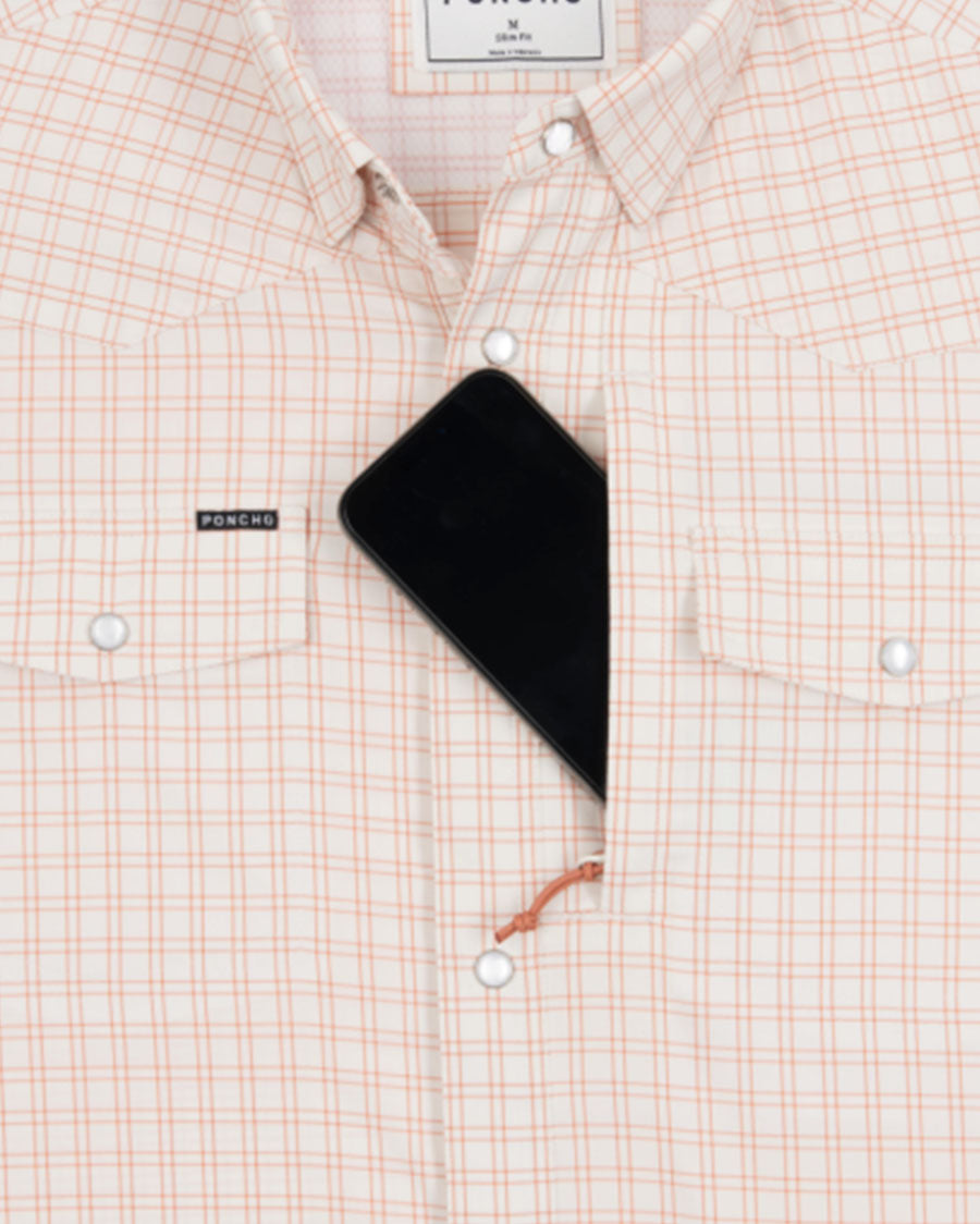 Men's The Etouffee Performance Western Shirt - Sh-Ny-Ws-Ss-3042