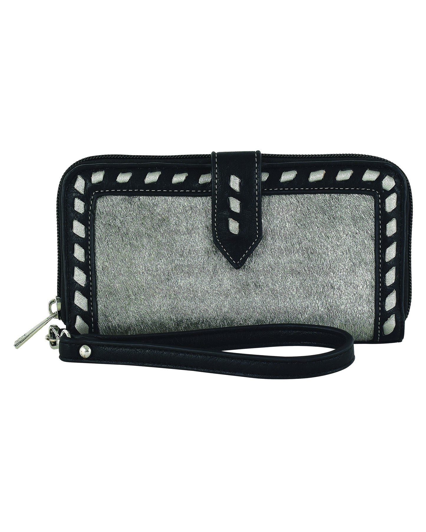 Women's Genuine Hair On Wristlet Wallet by Catchfly from Skip’s Western Outfitters | TRD-2421352152-O/S