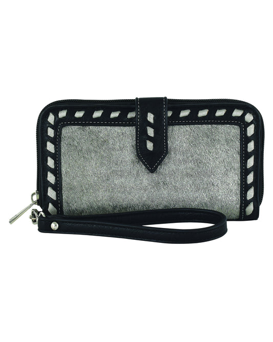 Women's Genuine Hair On Wristlet Wallet by Catchfly from Skip’s Western Outfitters | TRD-2421352152-O/S