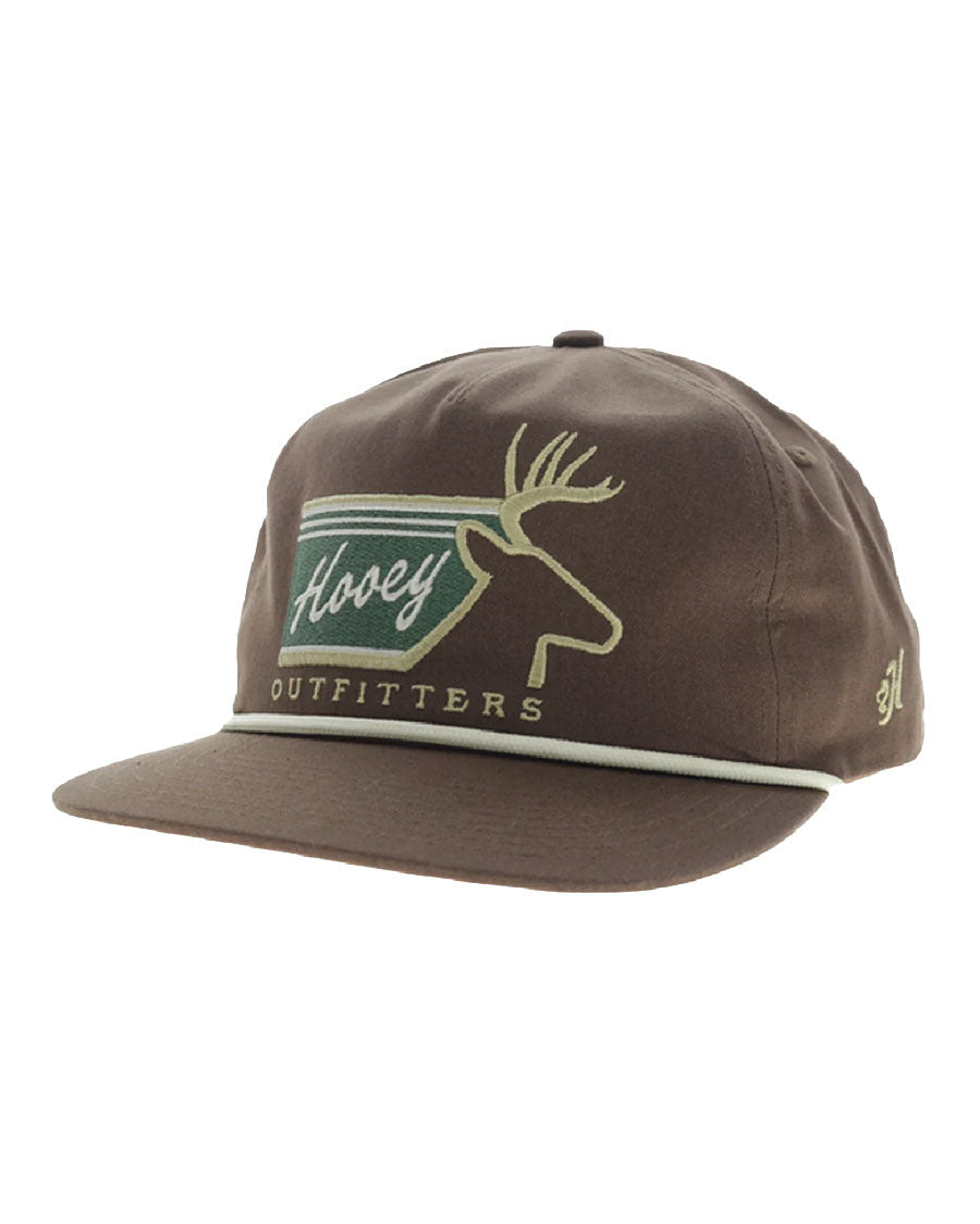 Youth Carrizo 5-Panel Full Surround Snapback Hat - 6039T-Br-Y
