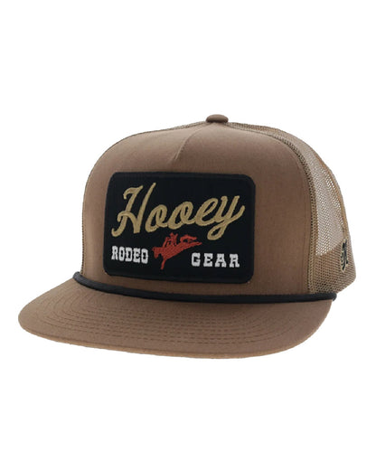 Tap 5-Panel Rodeo Gear Patch Trucker Cap - Osfa - 2691T-Tn