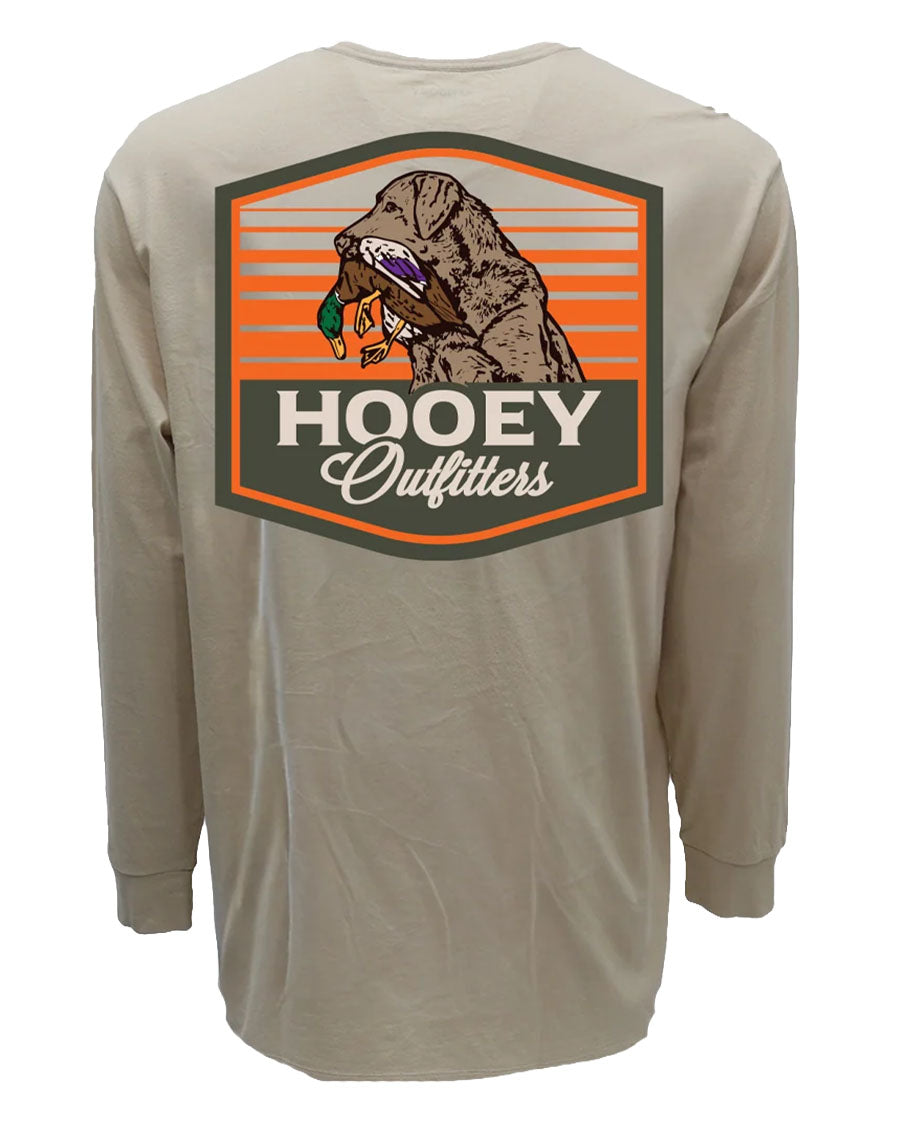 Youth Boys' Toller Bird Dog Logo Long Sleeve Crew Neck Graphic T-Shirt - Ht2656Tn-Y