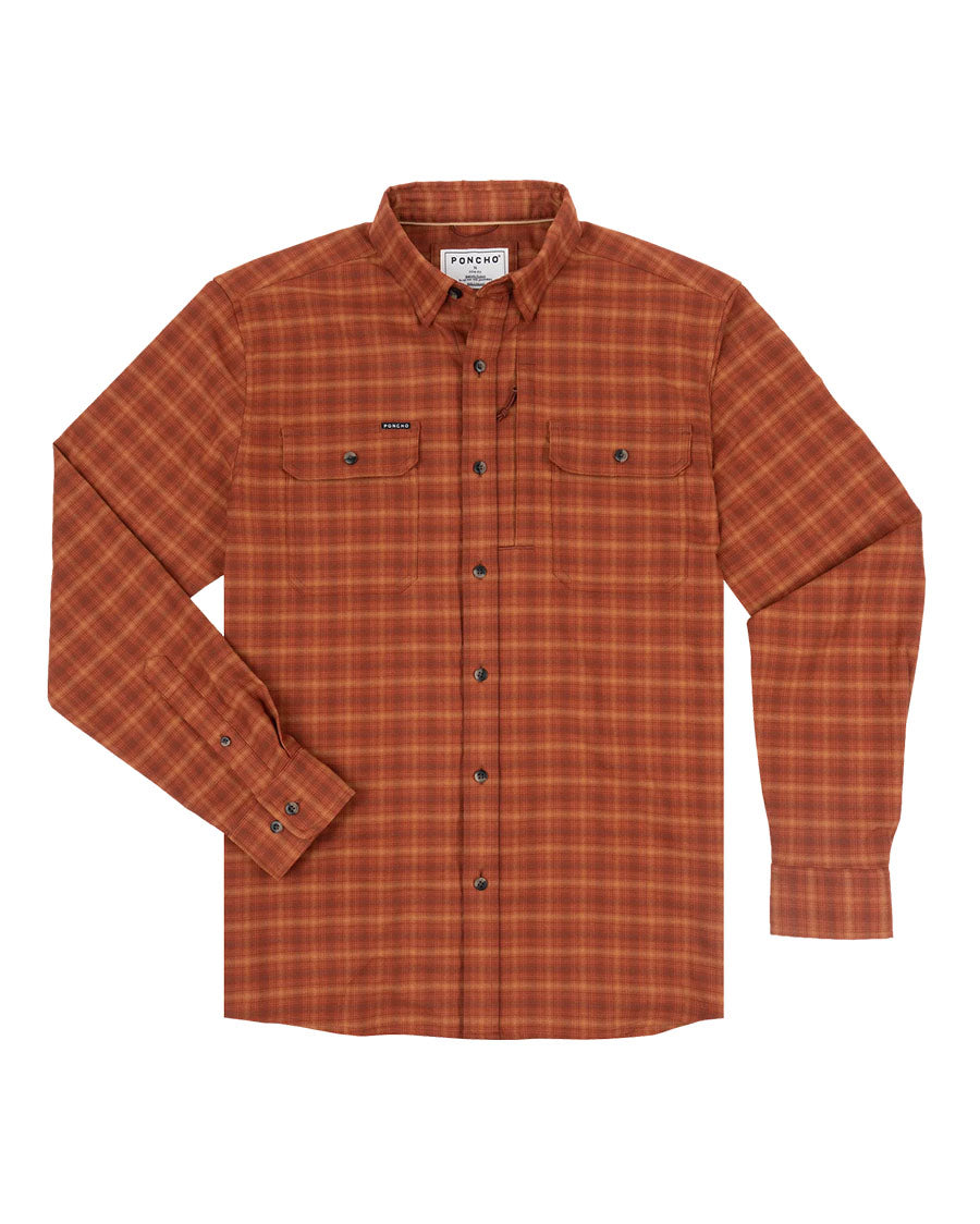 Men's The Hot Sauce Long Sleeve Performance Western Shirt - Sh-Fl-Og-Ls-5044