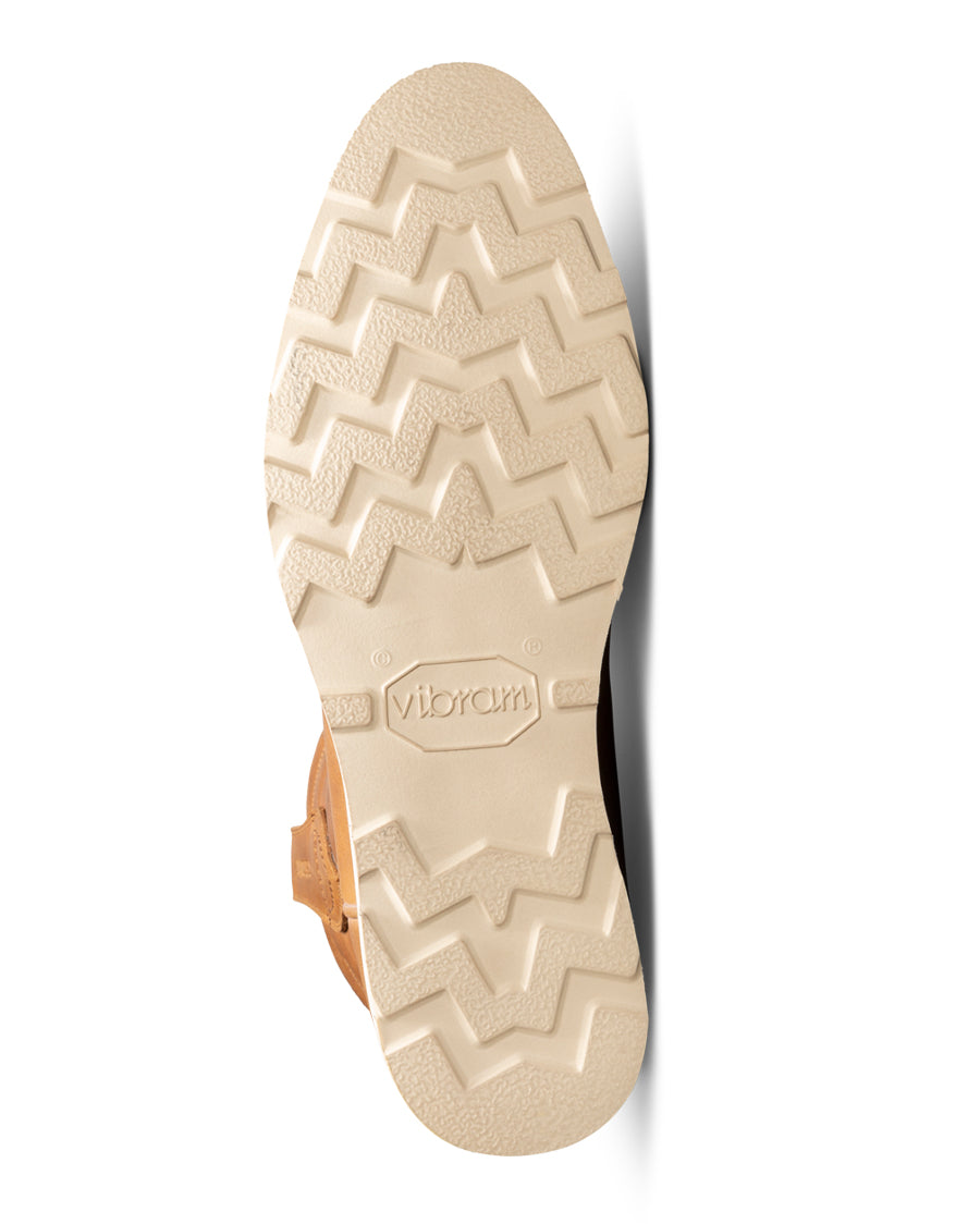 Men's The Knox Vibram In Wheat Cowhide Roper Boots - 10036-Whe