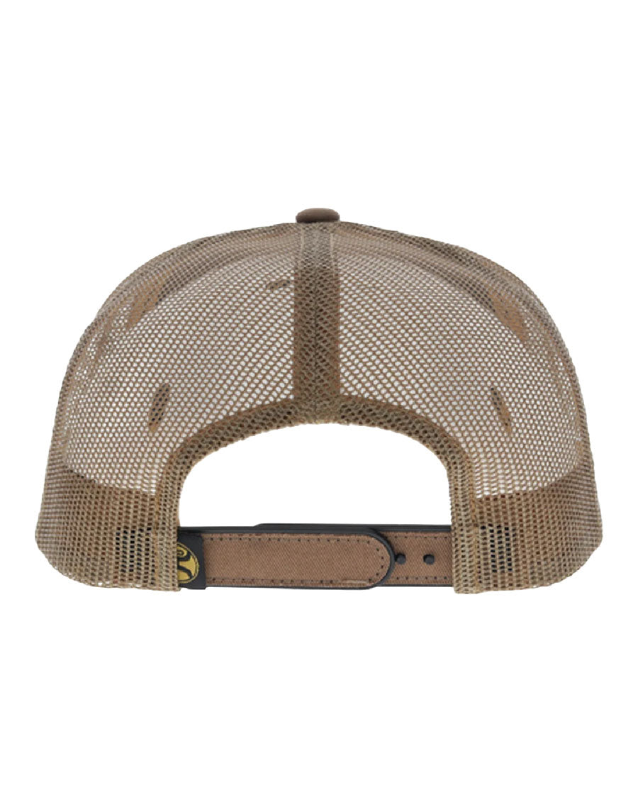 Tap 5-Panel Rodeo Gear Patch Trucker Cap - Osfa - 2691T-Tn