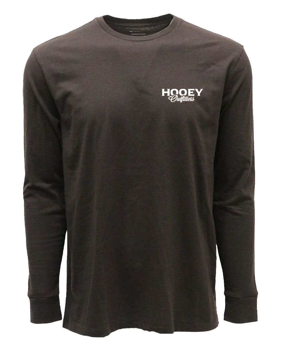 Youth Boys' Camo Antler Logo Long Sleeve Graphic Crew Neck T-Shirt - Ht2615Dkbr-Y