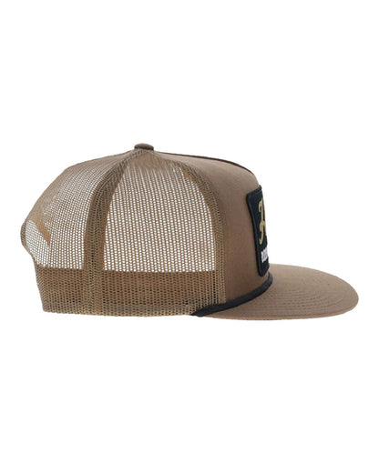 Tap 5-Panel Rodeo Gear Patch Trucker Cap - Osfa - 2691T-Tn
