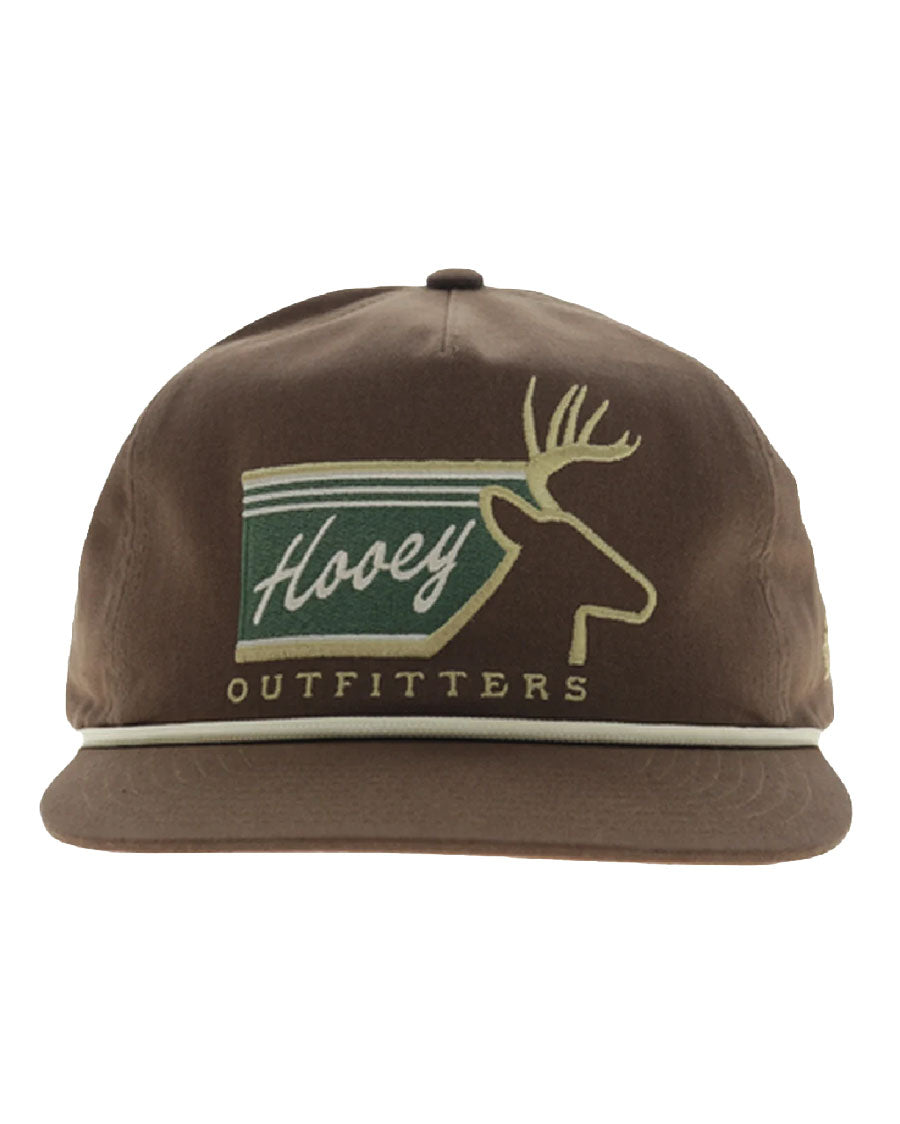 Youth Carrizo 5-Panel Full Surround Snapback Hat - 6039T-Br-Y