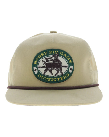 Big Game 5-Panel With Oval Big Game Embroidery Logo Trucker Hat - Osfa - 6041T-Tn