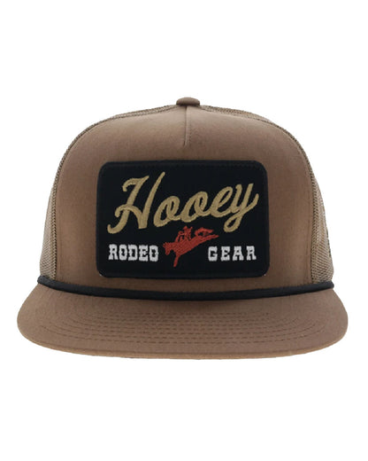 Tap 5-Panel Rodeo Gear Patch Trucker Cap - Osfa - 2691T-Tn
