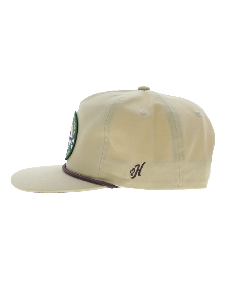 Big Game 5-Panel With Oval Big Game Embroidery Logo Trucker Hat - Osfa - 6041T-Tn