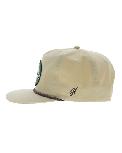 Big Game 5-Panel With Oval Big Game Embroidery Logo Trucker Hat - Osfa - 6041T-Tn
