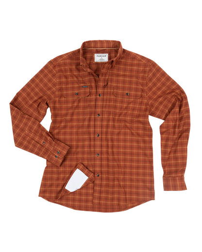 Men's The Hot Sauce Long Sleeve Performance Western Shirt - Sh-Fl-Og-Ls-5044