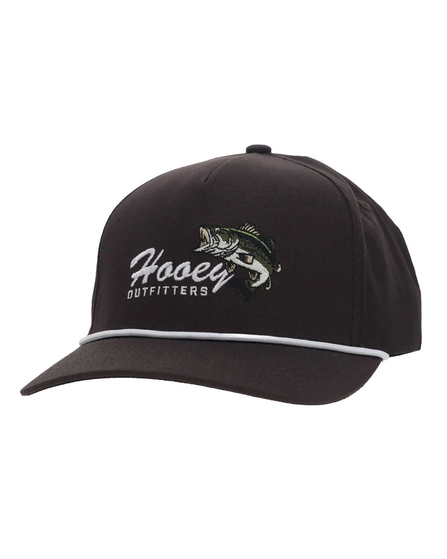 Bass 5-Panel Full Surround Snapback Hat - 6036T-BR