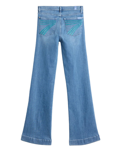 Women's Dojo Slim Illusion Flare Jeans - 7U307C12-1Zh