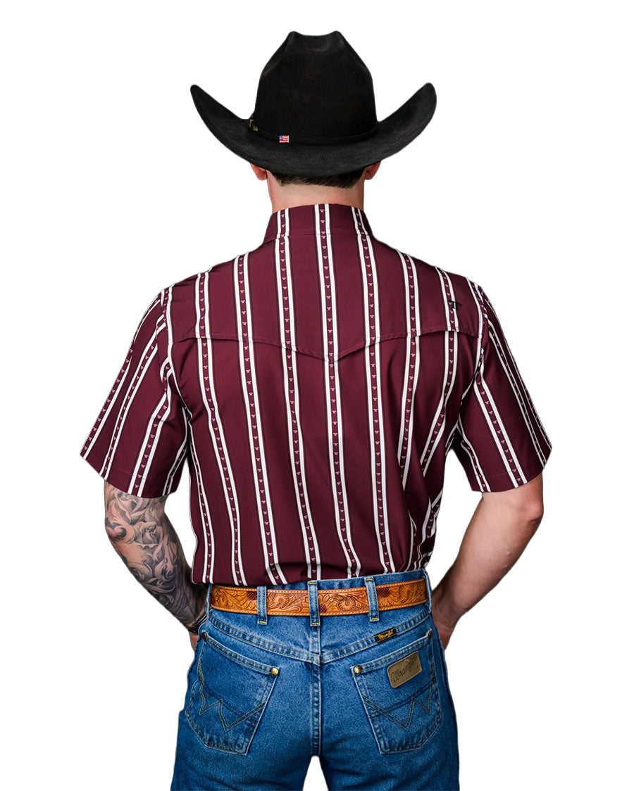 Men's The Tucker Short Sleeve Pearl Snap Performance Western Shirt - Fps1026187