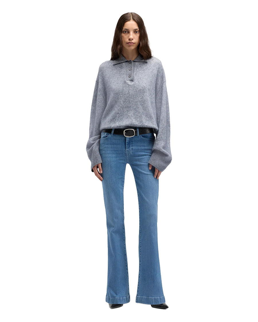 Women's Dojo Slim Illusion Flare Jeans - 7U307C12-1Zh