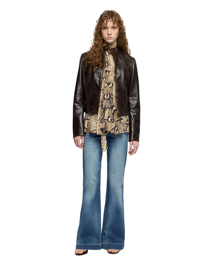 Women's Dojo Tailorless Slim Illusion Flare Jeans - 7U45244A-Dlu