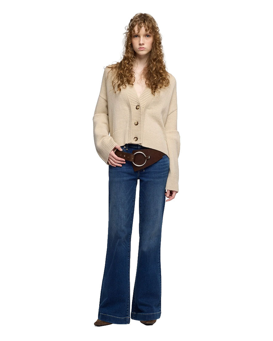Women's Dojo Tailorless Slim Illusion Flare Jeans - 7U452912-Mr1