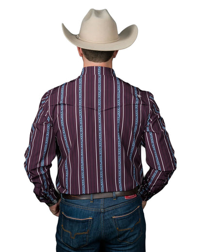 Men's The Reid Long Sleeve Pearl Snap Performance Western Shirt - Fpl1026156