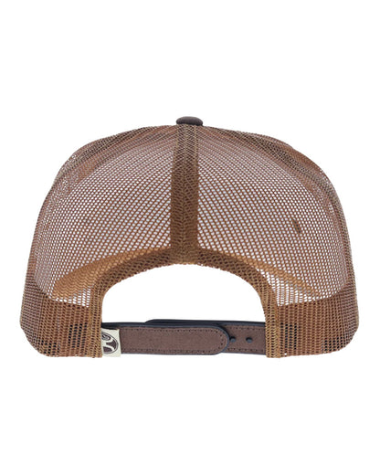 Shed 5-Panel Trucker Snapback Hat - Osfa - 6043T-Brtn
