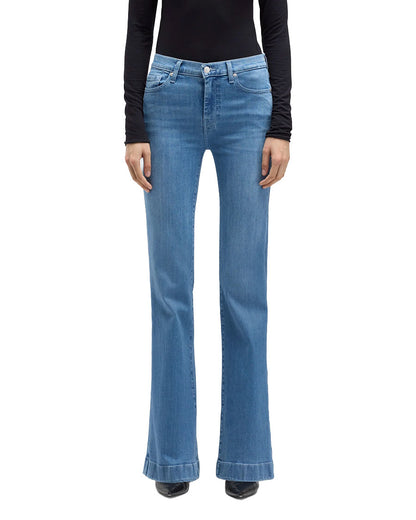 Women's Dojo Slim Illusion Flare Jeans - 7U307C12-1Zh