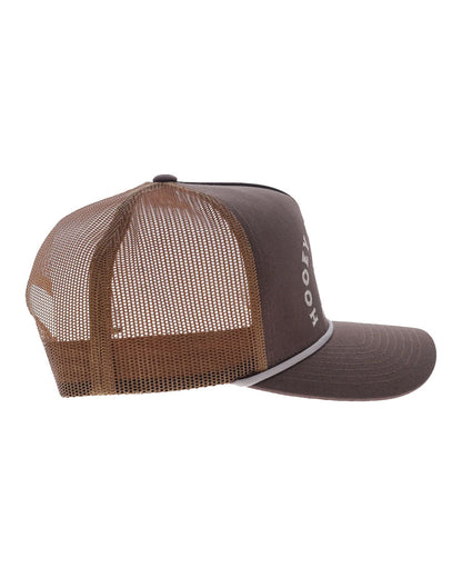 Shed 5-Panel Trucker Snapback Hat - Osfa - 6043T-Brtn