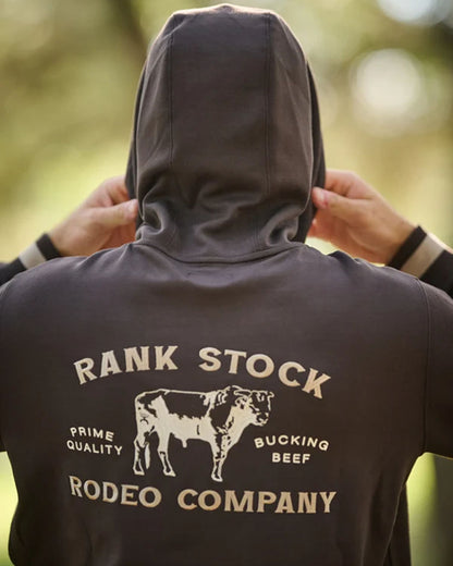 Men's Charbray Rank Stock Long Sleeve Hoodie - Rh2602Dkbr