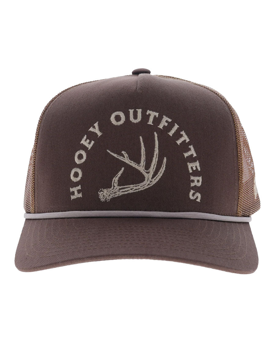 Shed 5-Panel Trucker Snapback Hat - Osfa - 6043T-Brtn