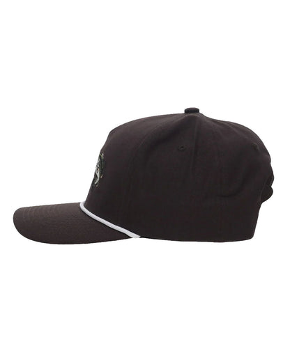 Bass 5-Panel Full Surround Snapback Hat - 6036T-BR