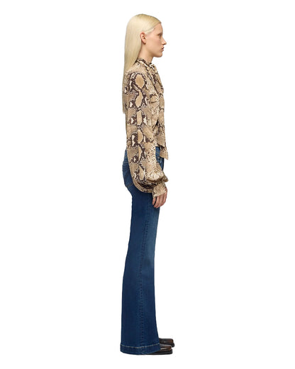 Women's Dojo Slim Illusion Flare Jeans - 7U451912-Mr1