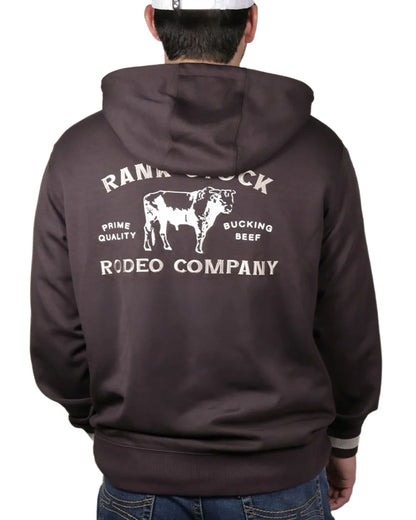 Men's Charbray Rank Stock Long Sleeve Hoodie - Rh2602Dkbr
