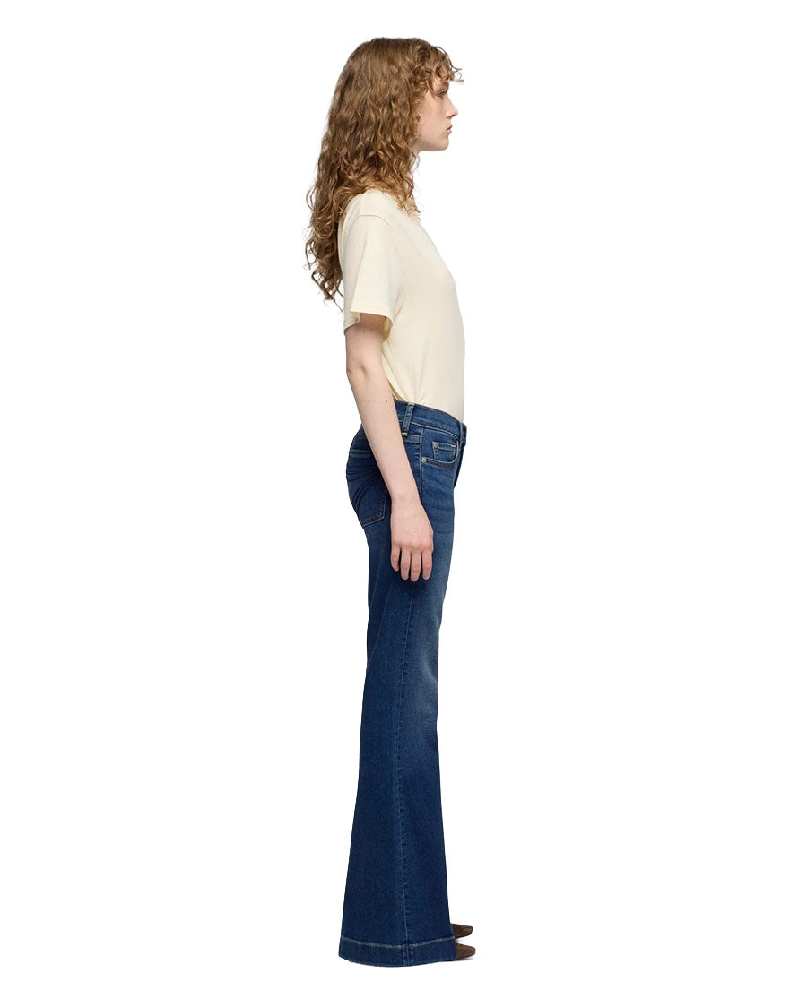 Women's Dojo Tailorless Slim Illusion Flare Jeans - 7U452912-Mr1