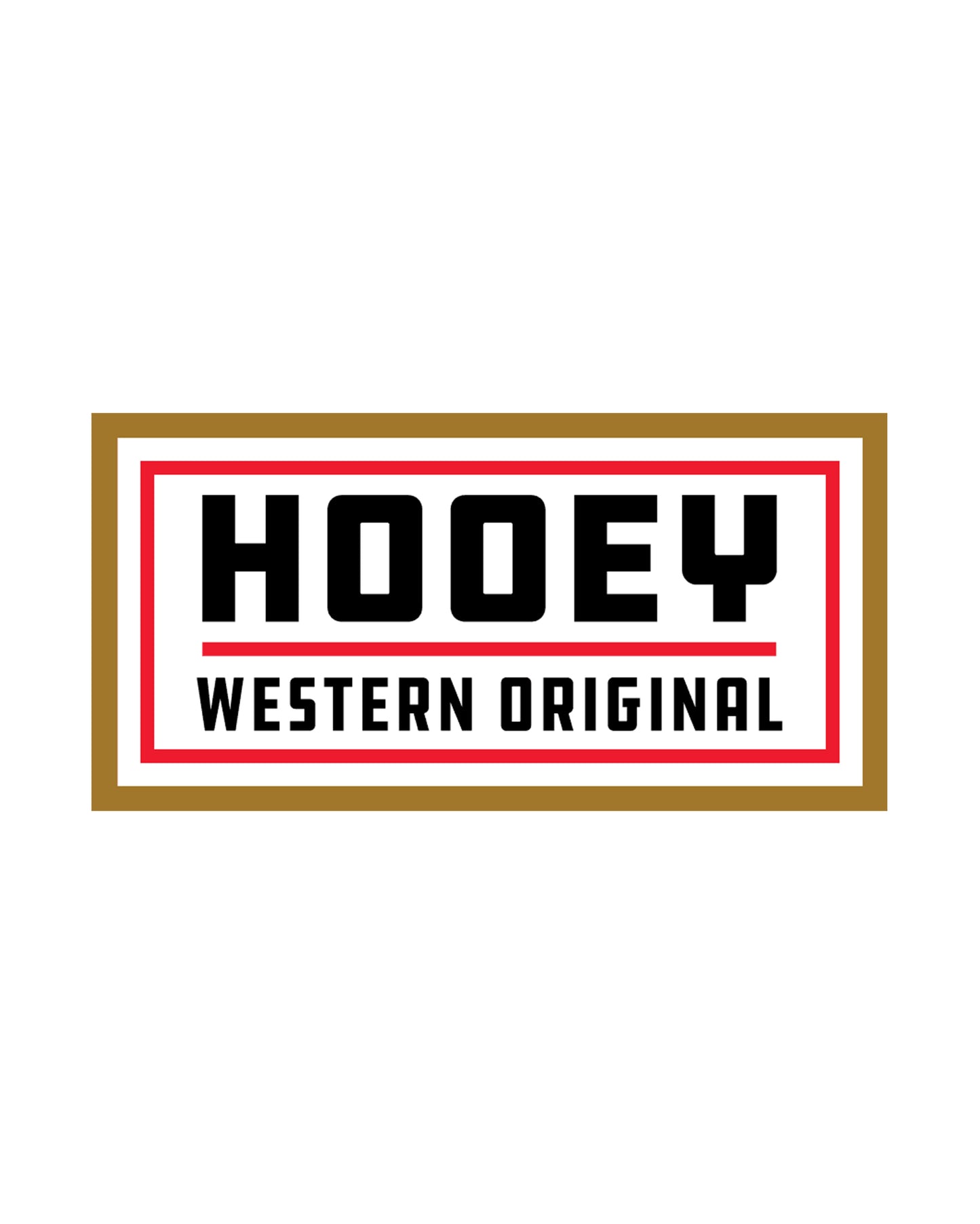 Hooey Sticker by Hooey from Skip’s Western Outfitters | HOO-ST1008TNRD-IND-O/S