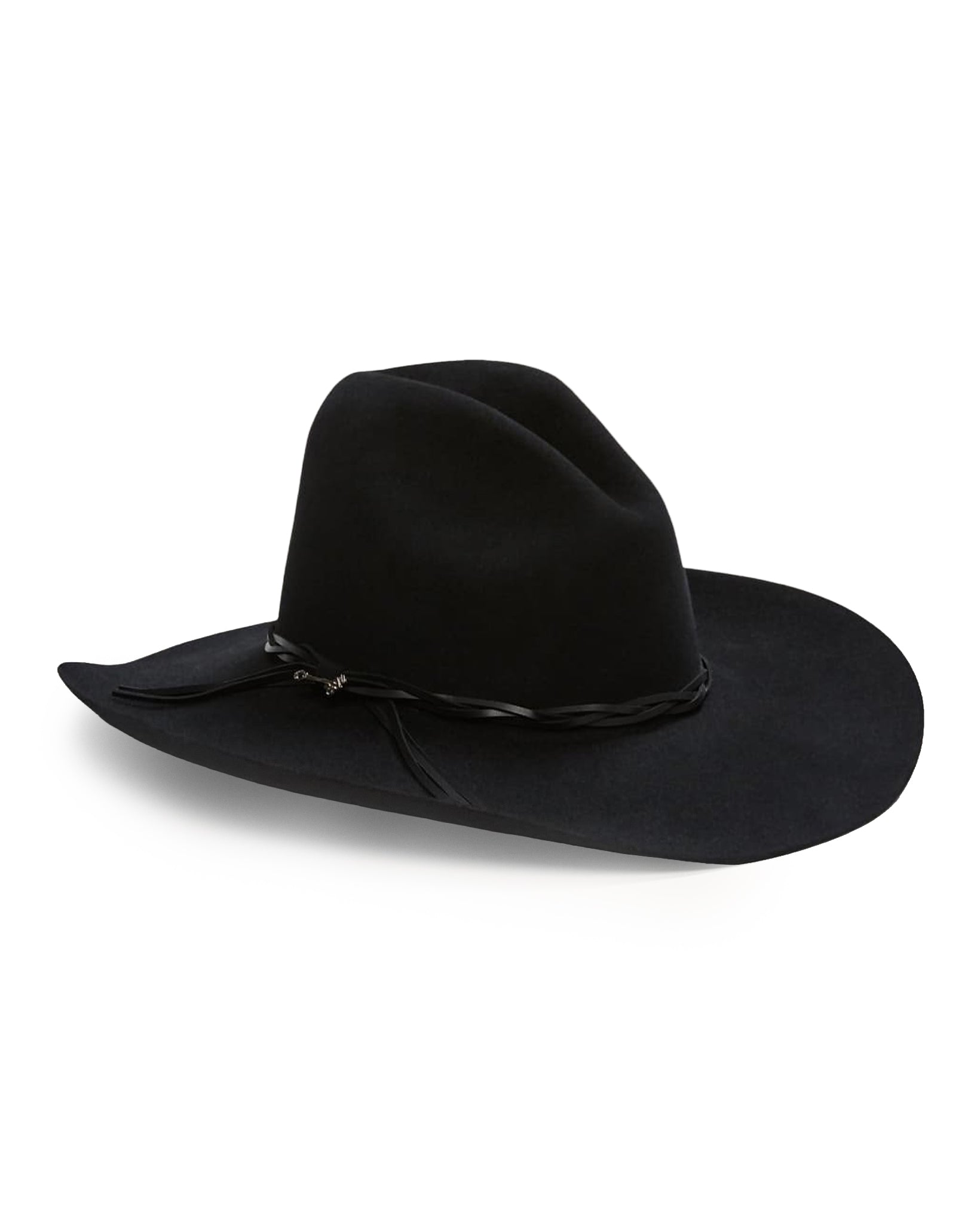 Gus 6X Fur Felt Cowboy Hat - Sfguss-5040-07 by Stetson Hats from Skip’s Western Outfitters | HAT-SFGUSS-5040-07-6-5/8-BLACK