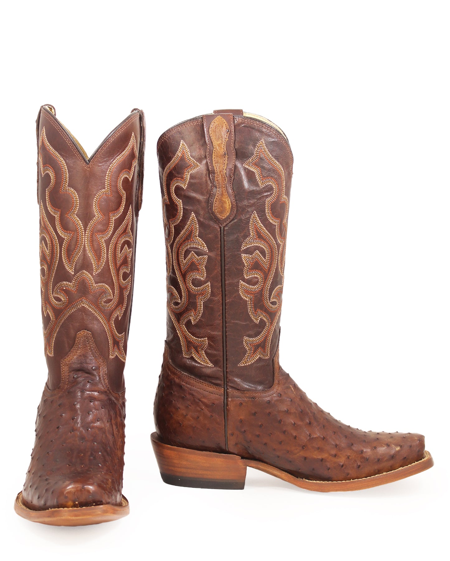 B0804 - Mens Western Boot Full Quill O