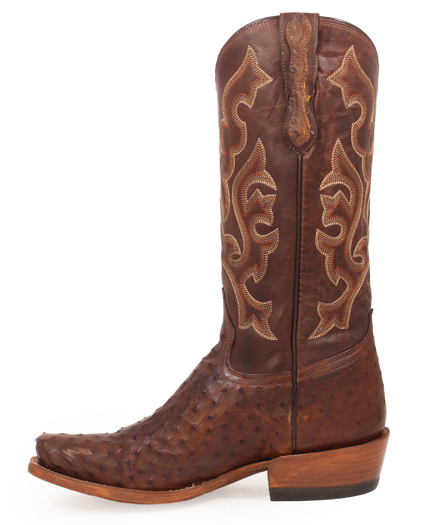 B0804 - Mens Western Boot Full Quill O