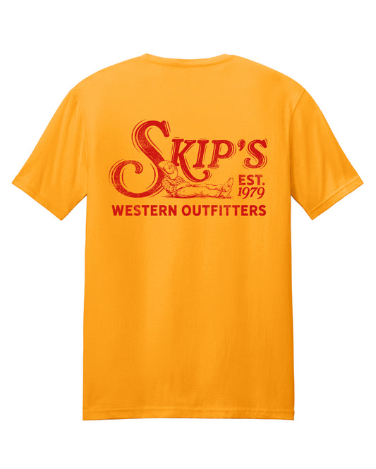 Skip's Vintage Cowboy Established 1979 T-Shirt - 64000-Gld-Scared
