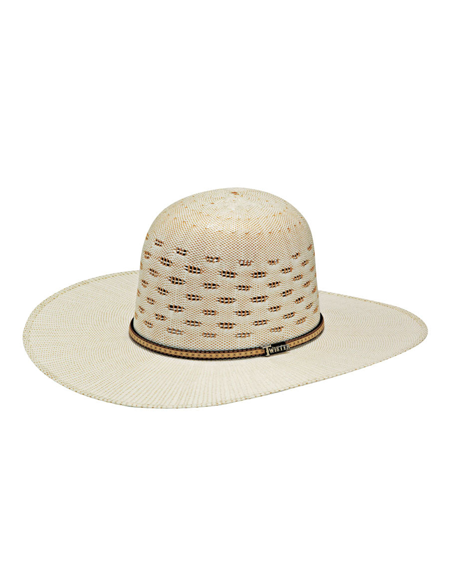 Men's Open Crown Bangora Western Hat