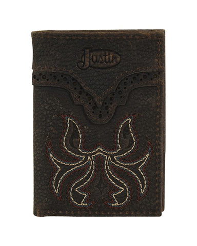 Trifold Boot Stitch Wallet