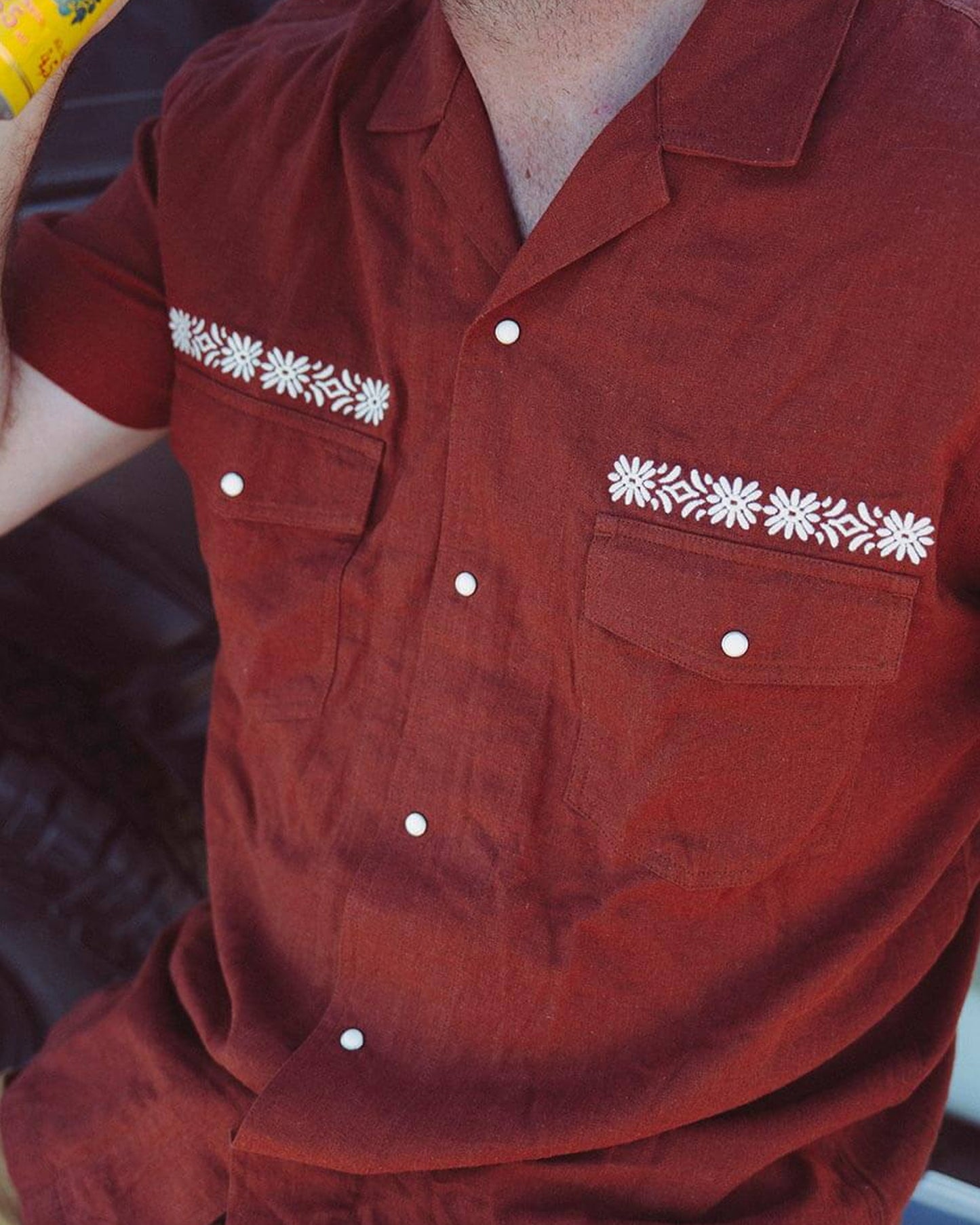 Men's Whippersnapper Embroidered Shirt - Mssp26Whipred