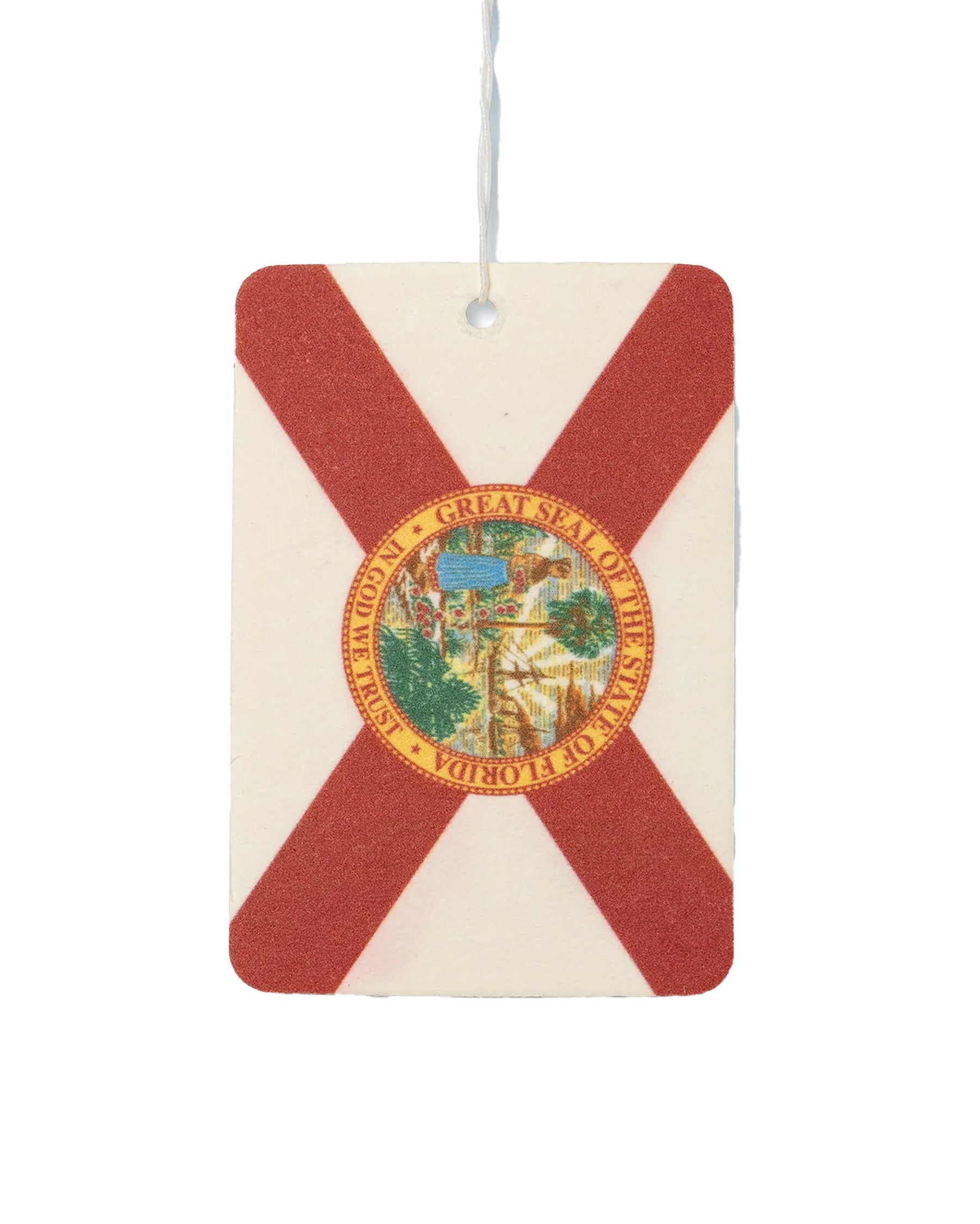 Florida Flag Air Freshener by Make Scents from Skip’s Western Outfitters | MKS-MSSNGL67-SURF-WAX-O/S-SURF-WAX