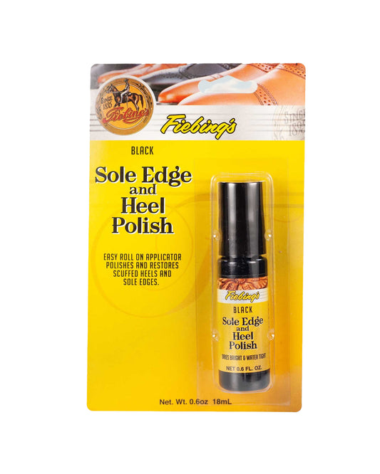 Black Sole & Heel Polish by Fiebings from Skip’s Western Outfitters | FIE-SOLE01P001Z-O/S