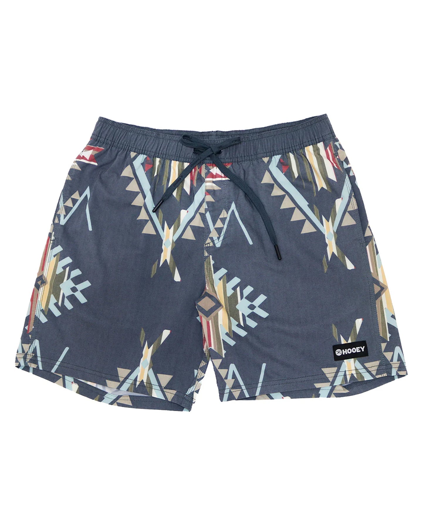 Men's Big Wake 6.5" Inseam Boardshorts - Hb2601Nvaz by Hooey from Skip’s Western Outfitters | HOO-HB2601NVAZ-S-INKWELL-NAVY