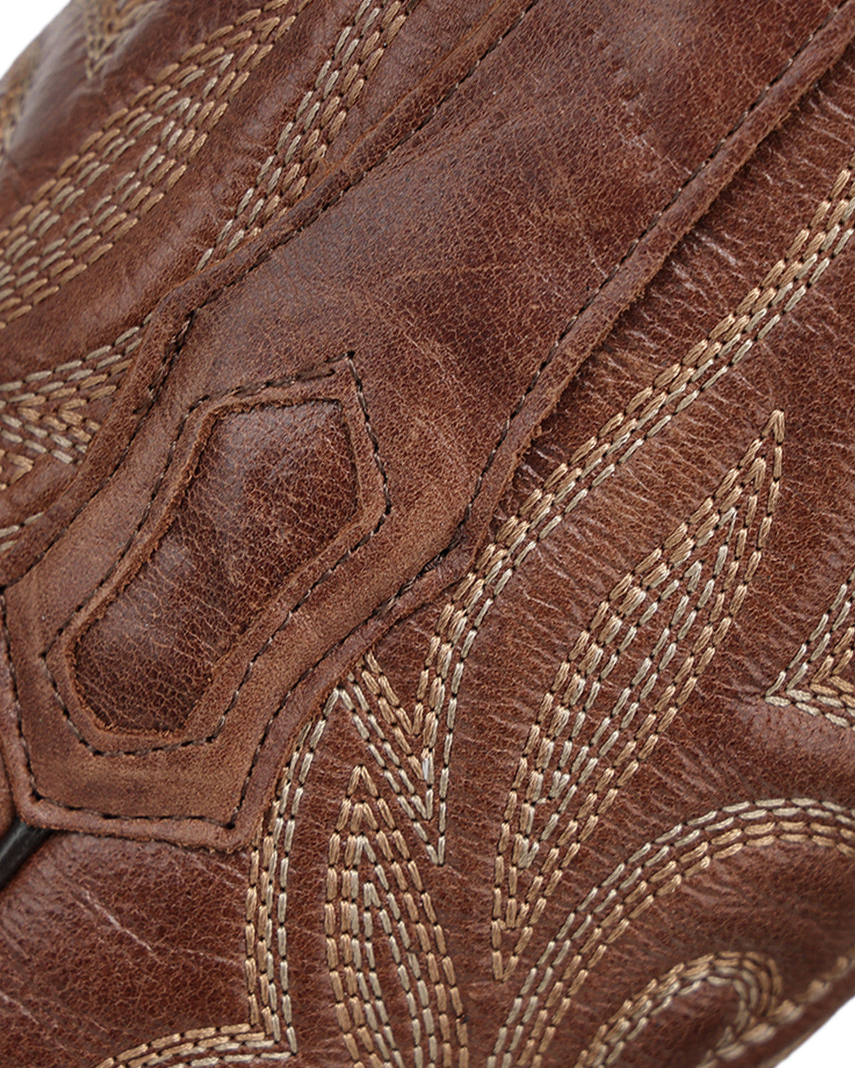 Circle G Women's Shedron Curved Embroidery Pattern Wide Square Toe Western Boots - L6464