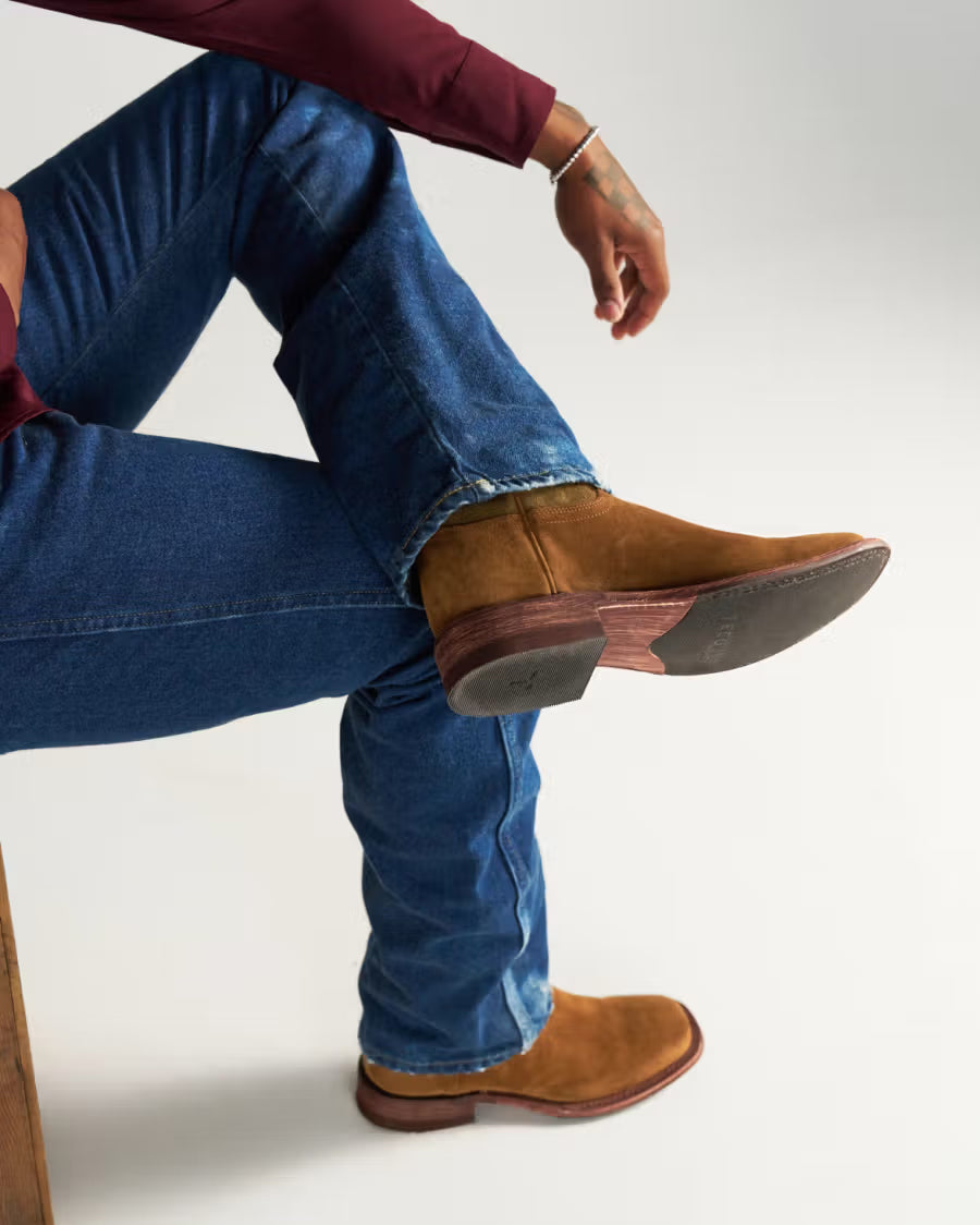 Men's The Doc Horizon Suede Western Boots - 11116-Sie
