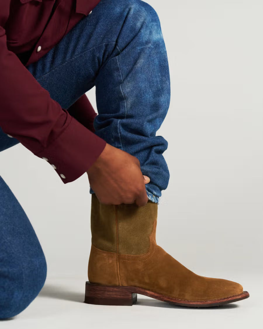Men's The Doc Horizon Suede Western Boots - 11116-Sie
