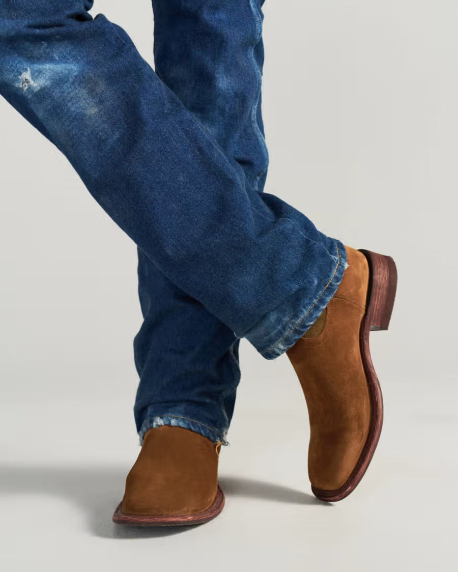 Men's The Doc Horizon Suede Western Boots - 11116-Sie