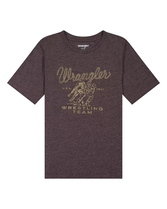 Boys' Rodeo Wrestling Team Graphic T-Shirt - 112379618